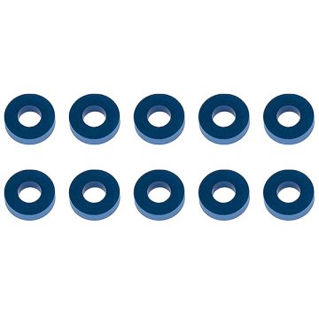 Team Associated Washers 7.8 X 3.5 X 2.0mm Blue Aluminium (10)