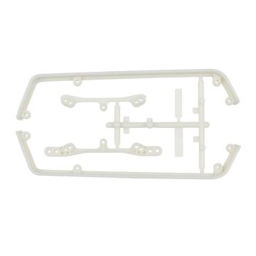Team Associated 6x6 Side Rails And Tower Covers, Natural