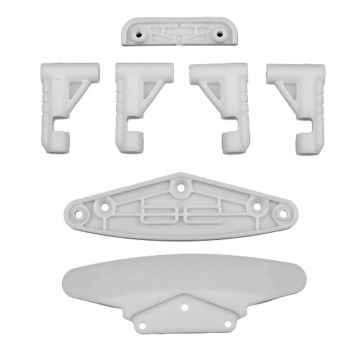 Team Associated RC10 Rally 4x4 Front Bumper Mount, Natural