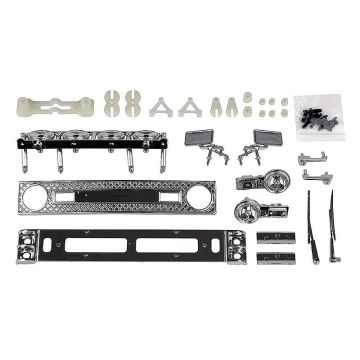 Team Associated MT12 Accessories Chrome