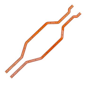 Team Associated Enduro RC10TT Chassis Rails, Gold
