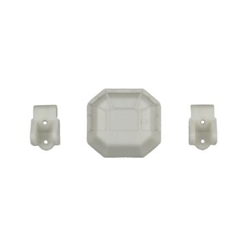 Team Associated Enduro Diff Cover/Lower 4-Link Mounts Nat.