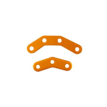 Team Associated Enduro Steering Plates Bta Gold