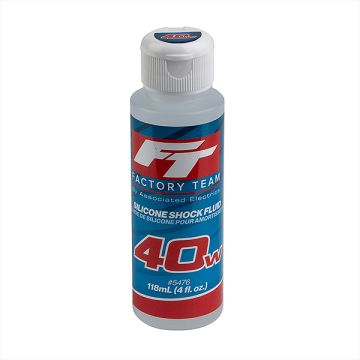 Team Associated Ft Silicone Shock 40wt (500cst) 4oz/118ml