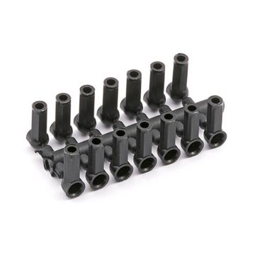 Team Associated Ball Cups Moulded, Black