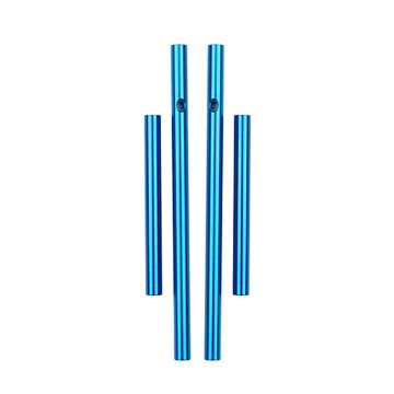Team Associated RC10 Nose And Wing Tubes, Blue