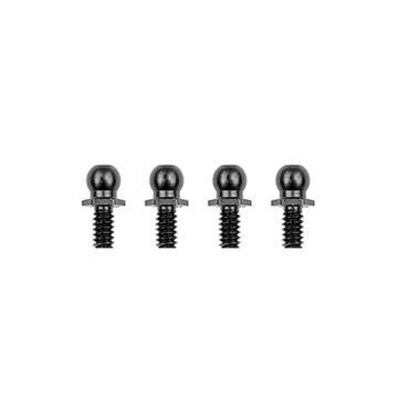 Team Associated RC10 Ballstuds 5.3mm Short Neck, Black
