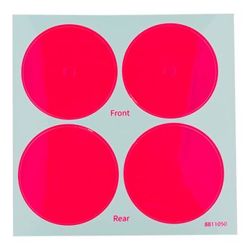 Team Associated RC10 91 Stealth Car Pink Wheel Dot Decals