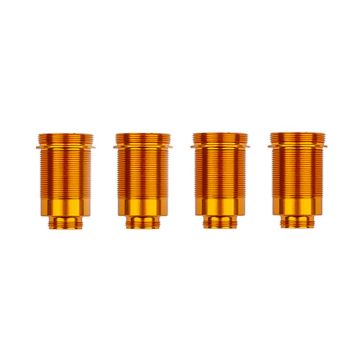 Team Associated DC10 Aluminium Shock Bodies, Gold