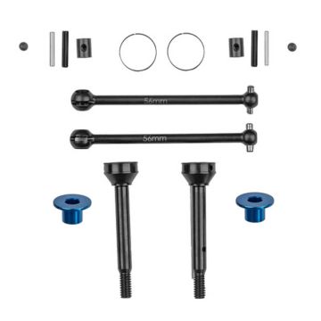 Team Associated RC10gb Rear CVA Set, 56mm