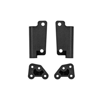 Team Associated RC10GT Rear Arm Mount And Shock Mounts Black