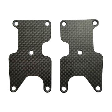 Team Associated Rc8b3.2 Ft Rear Susp. Arm Inserts Carbon 1.2mm