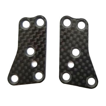 Team Associated Rc8b3.2 Ft Fr.Upper Susp. Arm Inserts Carbon 1.2mm