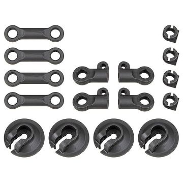 Team Associated RC8B4 Spring Cups And Shock Rod Ends