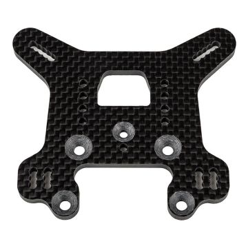 Team Associated RC8B4.1/E FT Rear Shock Tower 66.5, Carbon