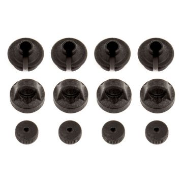 Team Associated Prosc10/Rat/ Reflex Shock Caps/Spring Cups