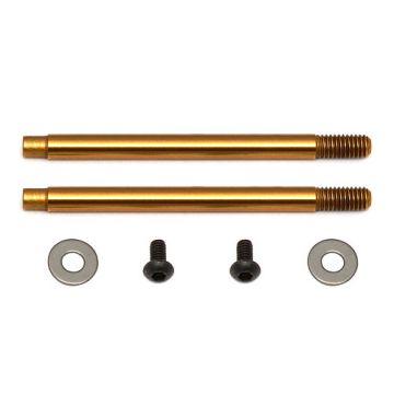 Team Associated 3x21 Shock Shaft V2 Tin (Pr) For As91576 Body