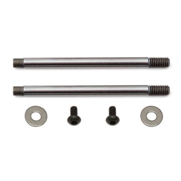 Team Associated Ft 3x23 Shock Shaft V2, Chrome