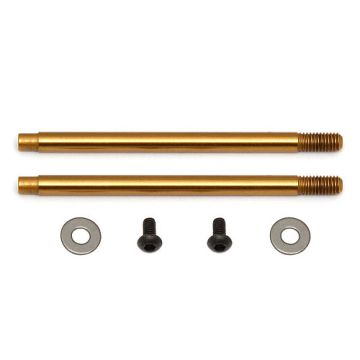 Team Associated 3x27.5 Shock Shaft V2 Tin For As91577/91578 Body