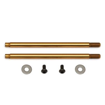 Team Associated 3x35 Shock Shaft V2 Tin (Pr) For As91579 Body