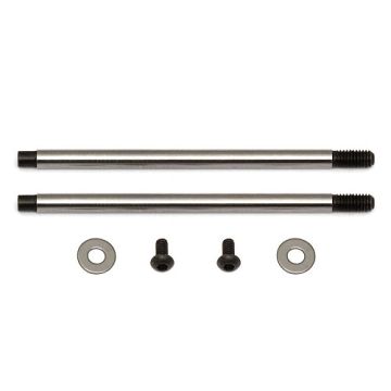 Team Associated 3x35 Shock Shaft V2 Chrome (Pr) For As91579 Body
