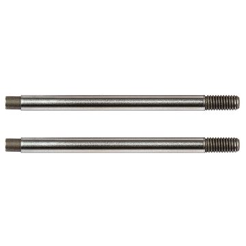 Team Associated 3x24 Shock Shafts V2, Chrome (B74)