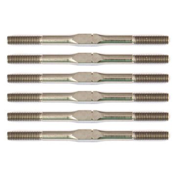 Team Associated Ft Titanium Turnbuckle Set 3x48mm Rc10b6.1