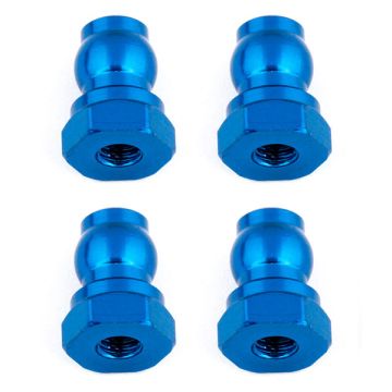 Team Associated Shock Bushings 10mm Blue Aluminum
