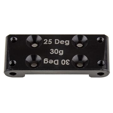 Team Associated B6.3 Ft Steel Bulkhead 25/30 Degree