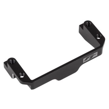 Team Associated RC10B7 FT One- Piece Servo Mount Black Aluminium