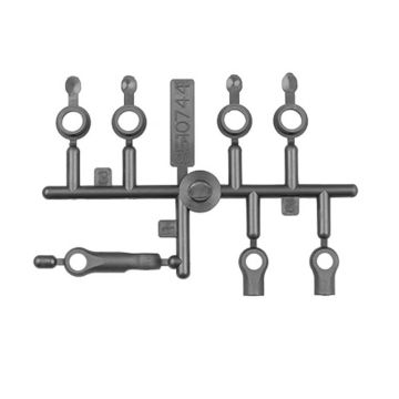 Team Associated RC10b84 Steering Links / Pivot Ball Sockets