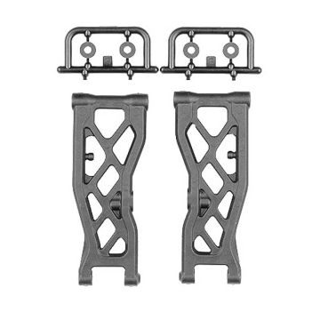 Team Associated RC10tb84 FT Carbon Front Suspension Arms 88.5mm