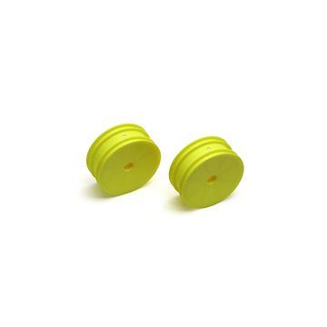 Team Associated RC10b4 Front 2.2" Wheels Yellow