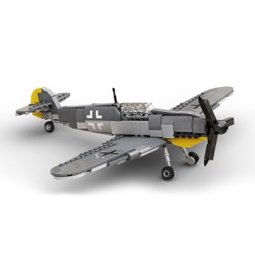 Build Army Messerschmitt Bf 109 Plane Brick Build Model Kit