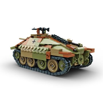 Build Army Jagdpanzer 38t Hetzer Light Tank Destroyer Brick Build Model Kit
