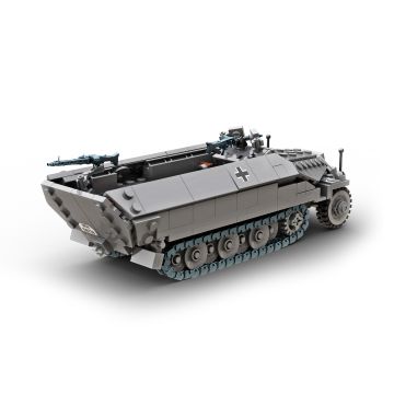 Build Army Sd. Kfz. 251 Ausf.D Brick Build Model Kit