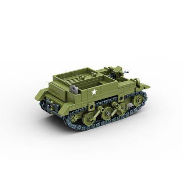 Build Army Universal Carrier Armoured Tracked Vehicle Brick Build Model Kit
