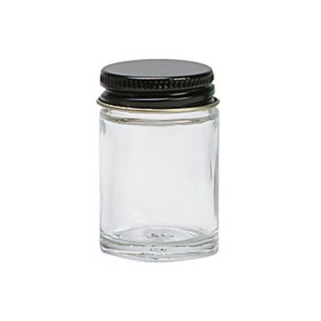 Badger Airbrush 3/4Oz Jar & Cover (Min 12)
