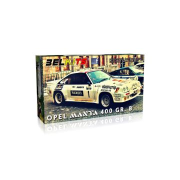 Belkits 1:24 Opel Manta 400 Gr.B Jimmy McRae 1984 Rally Car Plastic Model Kit