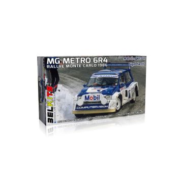 Belkits 1:24 MG Metro 6R4 1986 Malcolm Wilson Group B Rally Car Plastic Model Kit