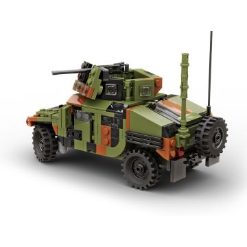 Build Army Humvee M1151 Combat Vehicle Brick Build Model Kit