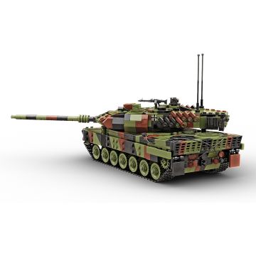 Build Army Leopard 2A6 Main Battle Tank Brick Build Model Kit