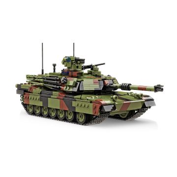 Build Army M1A2 Abrams Main Battle Tank Brick Build Model Kit