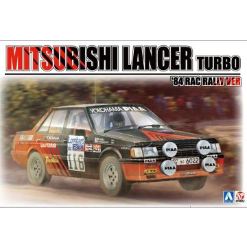 Beemax 1:24 Mitsubishi Lancer Rally 1984 Plastic Model Kit