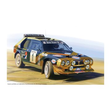 Beemax 1:24 Lancia Delta S4 Catalunya Rally 1986 Plastic Model Kit