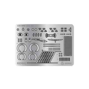 Beemax 1:24 Etched Detail Parts: BMW 320 Fina BTCC 96 Winner Plastic Model Kit