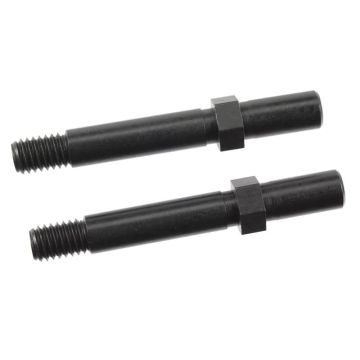 Corally Wheel Axle Front Steel 2 Pcs