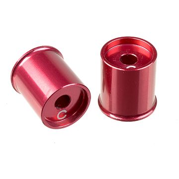 Corally Alum. Lower Arm Cap Ssx10 C 2mm 2 Pcs