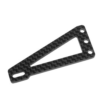 Corally Servo Mount Deck Graphite 2mm 1 Pc