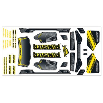 Corally Body Decal Sheet - Punisher Xp